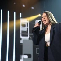 Eva Barreiro durante su actuación en la gala 0 de 'OT 2020'