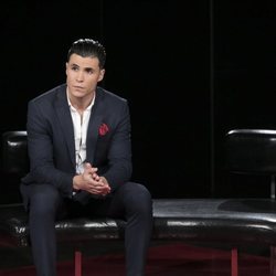 Kiko Jiménez a su llegada a la casa de 'El tiempo del descuento' en la gala de estreno