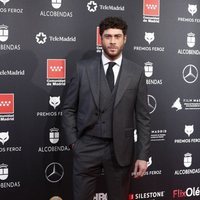 José Lamuño en la alfombra roja de los Premios Feroz 2020