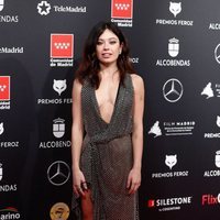 Anna Castillo en la alfombra roja de los Premios Feroz 2020