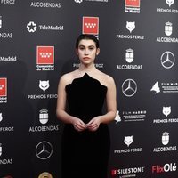 Greta Fernández en la alfombra roja de los Premios Feroz 2020