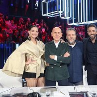 Roberto Leal con el jurado de 'Operación Triunfo 2020' El jurado de OT