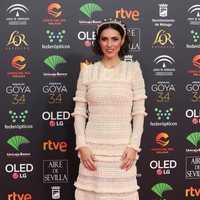 Cristina Brondo en la alfombra roja de los Goya 2020
