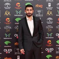 Rayden en la alfombra roja de los Goya 2020