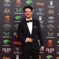 Fernando Tielve en la alfombra roja de los Goya 2020