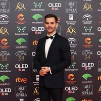 Marc Clotet en la alfombra roja de los Goya 2020