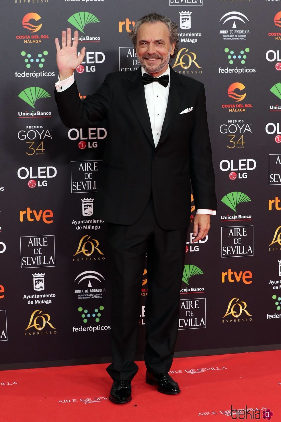 José Coronado en la alfombra roja de los Goya 2020