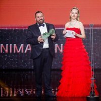 Pepón Nieto y Estér Expósito en los Goya 2020