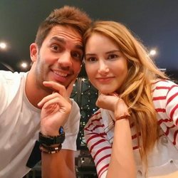 Santi Burgo y Alba Carrillo en su primera foto juntos en redes sociales