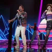 Bruno Carrasco y Anne Lukin en la Gala 3 de 'OT 2020'