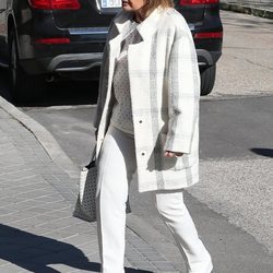 María Teresa Campos viendo pisos por Madrid