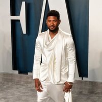 Usher en la fiesta de Vanity Fair tras los Oscar 2020