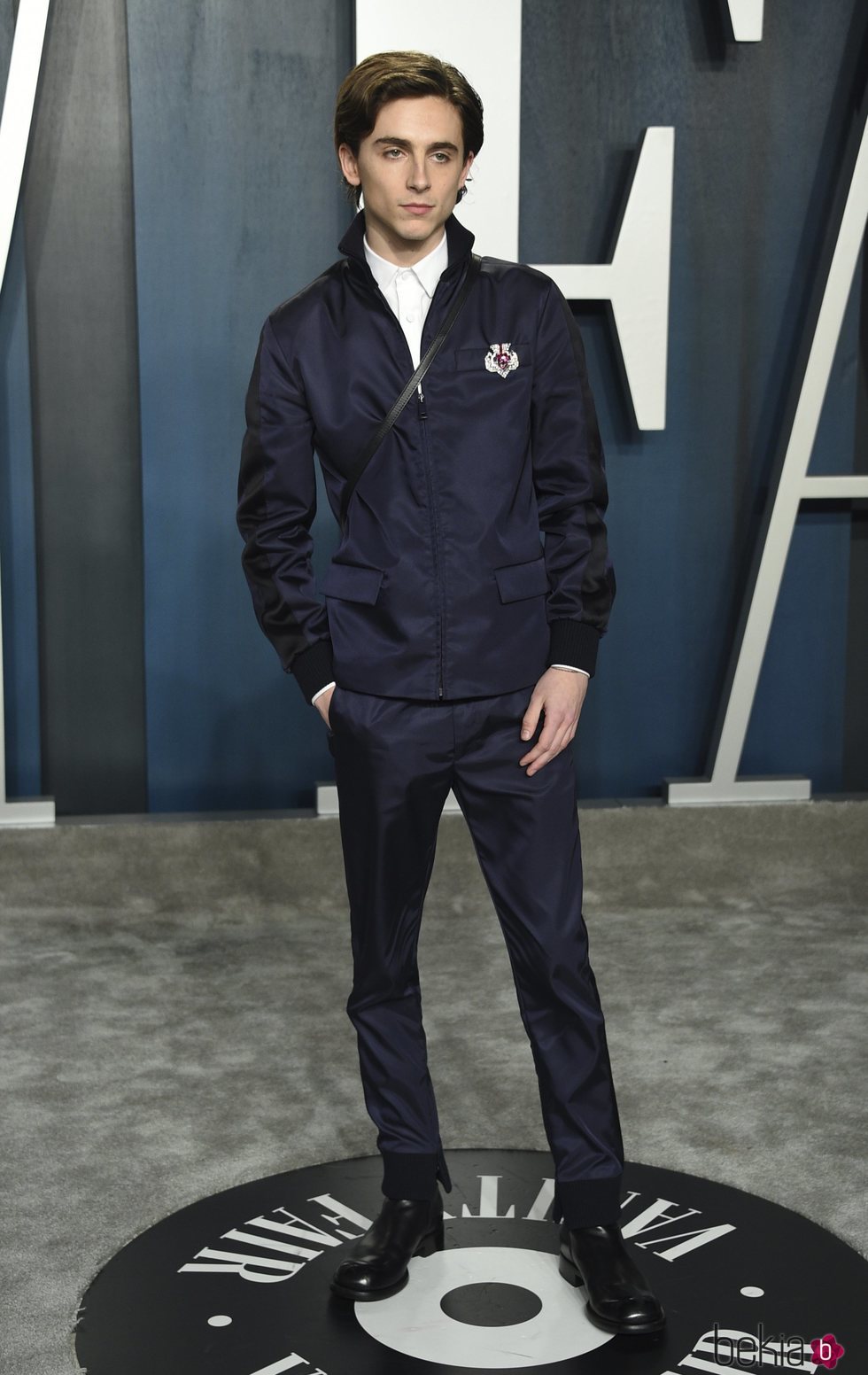 Timothée Chalamet en la fiesta de Vanity Fair tras los Oscar 2020