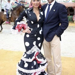 Raquel Revuelta y Miguel Ángel Jiménez en la Feria de Abril 2008