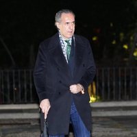 Jaime de Marichalar acudiendo a la misa funeral de Plácido Arango