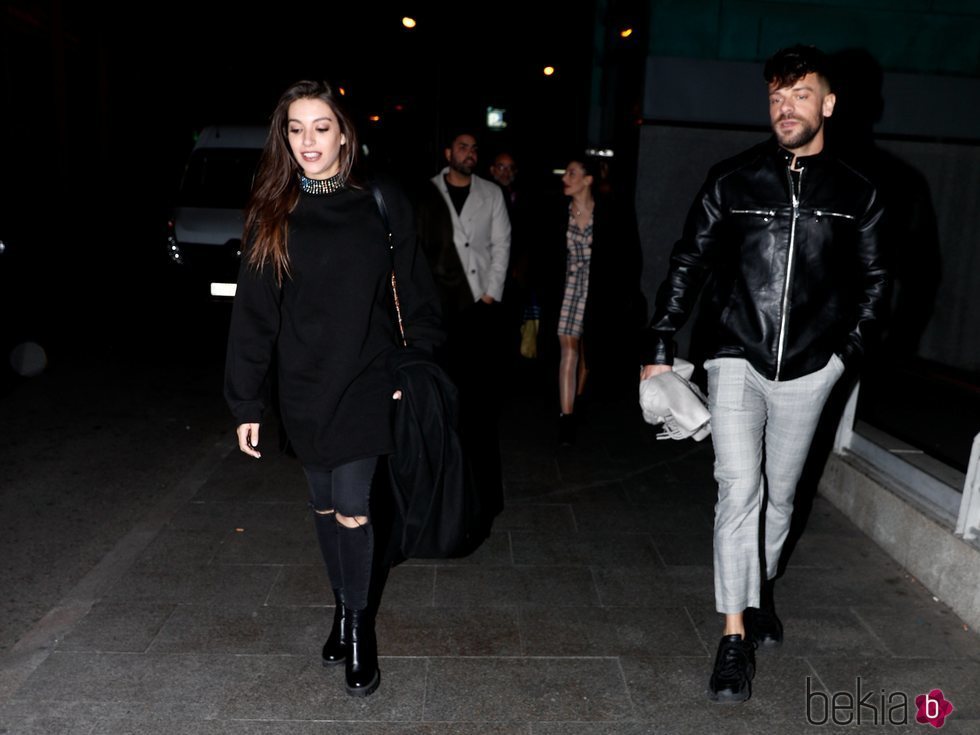 Ana Guerra y Ricky Merino en el concierto de Isabel Pantoja