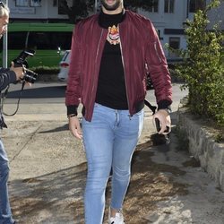 Asraf Beno en el cumpleaños del hijo de Chabelita Pantoja, Albertito