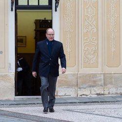 El Príncipe Alberto de Mónaco, muy feliz tras superar el coronavirus