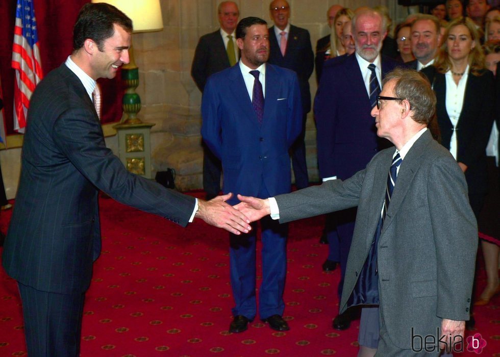 El Rey Felipe y Woody Allen