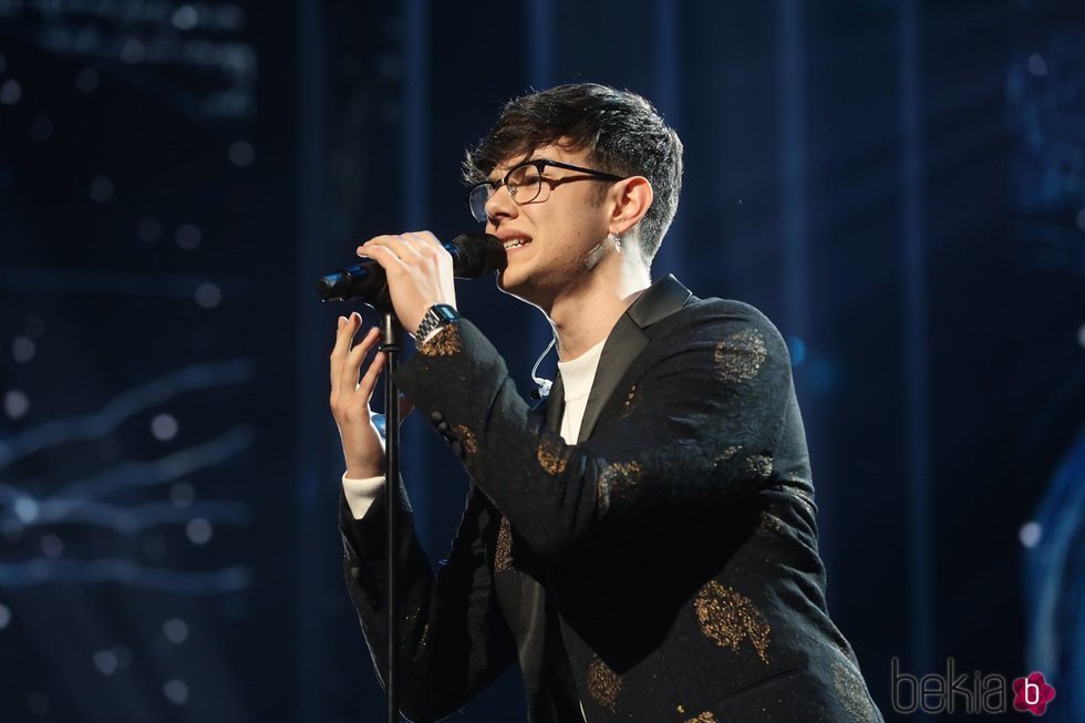 Flavio en la gala 10 de 'OT 2020'