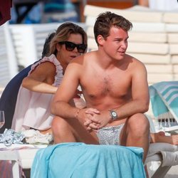 Amelia Bono y Aitor Gómez de vacaciones en Ibiza