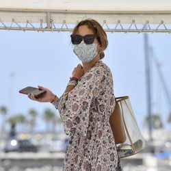 Gloria Camila durante sus vacaciones de verano 2020 en Chipiona