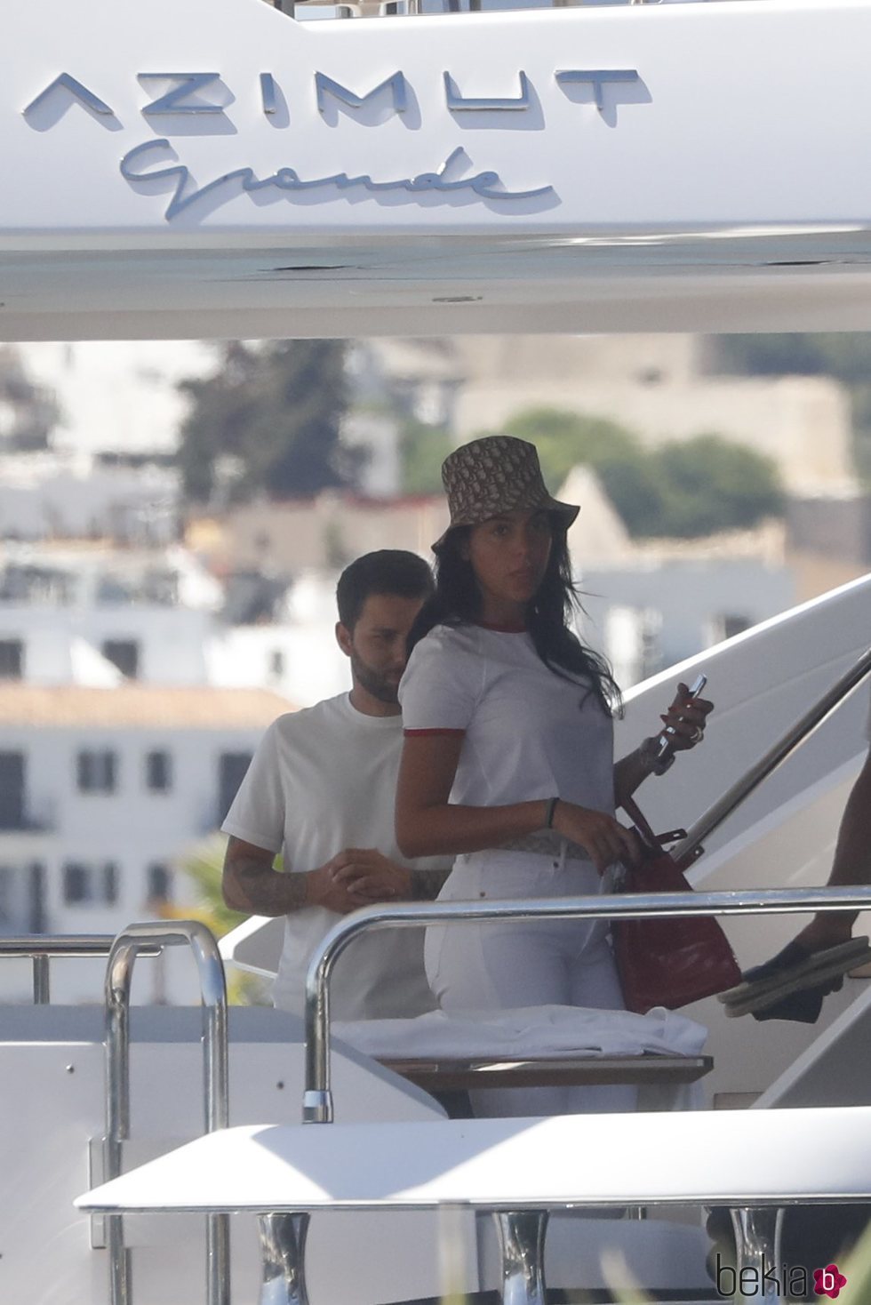 Georgina Rodríguez termina sus vacaciones en las Islas Baleares