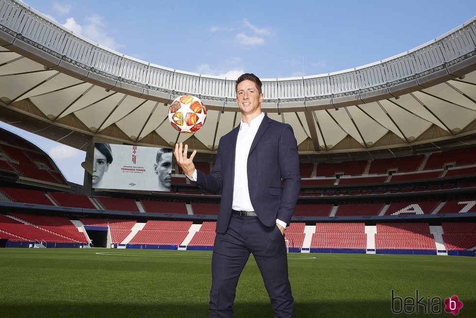 Fernando Torres en la presentación de su documental 'El último símbolo'