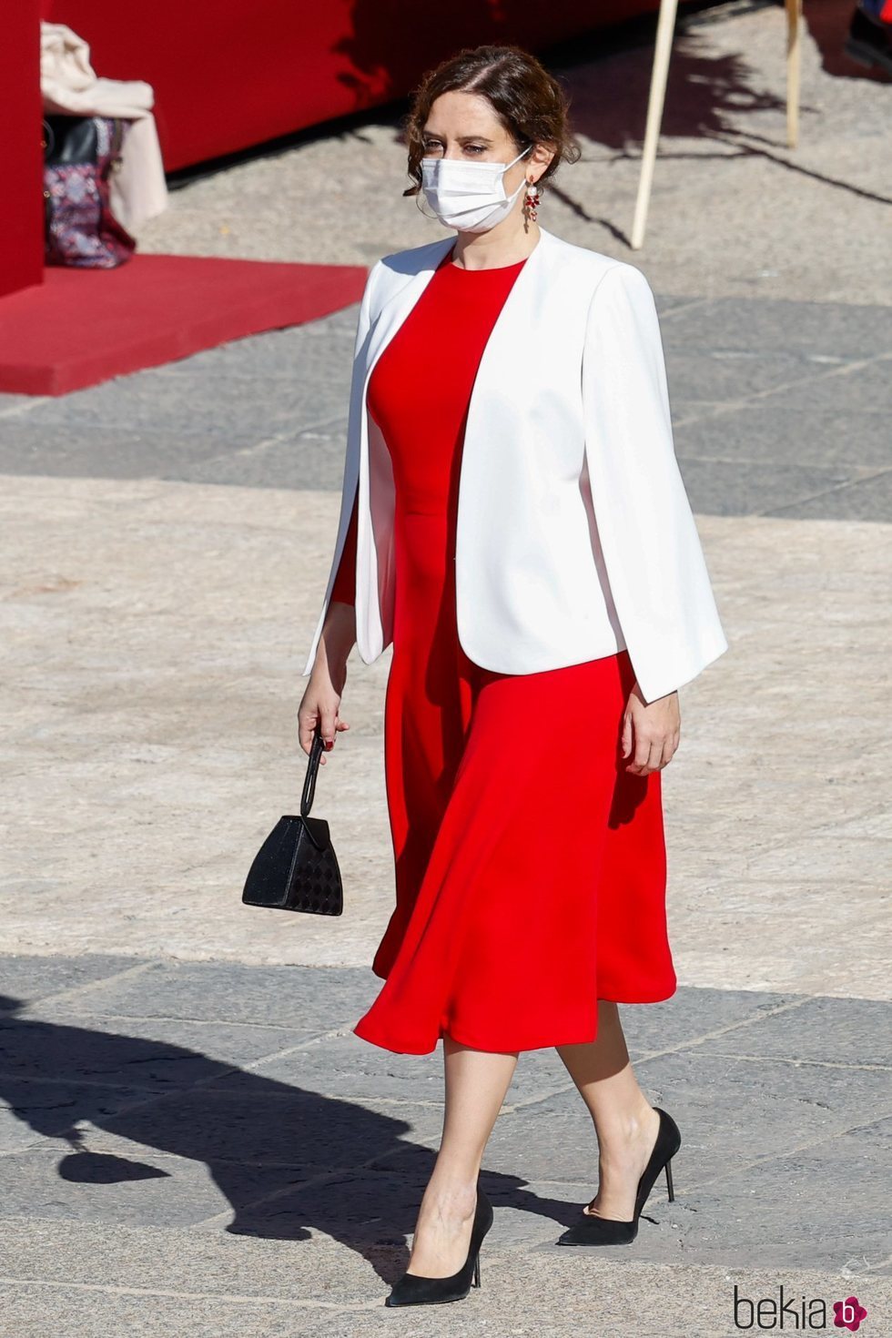Isabel Díaz Ayuso en el Día de la Hispanidad 2020