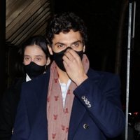 Victoria Federica y Tomás Páramo en el funeral de Carlos Catalán