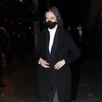 Victoria Federica en el funeral de Carlos Catalán