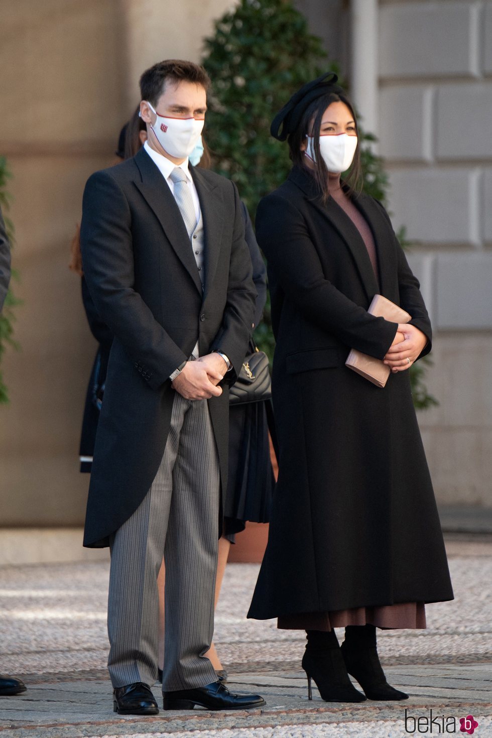 Louis Ducruet y Marie Chevallier en el Día Nacional de Mónaco 2020