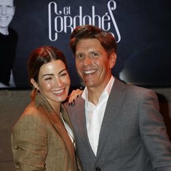 Virginia Troconis acompañando a Manuel Díaz 'El Cordobés' en su anuncio de su regreso a los ruedos
