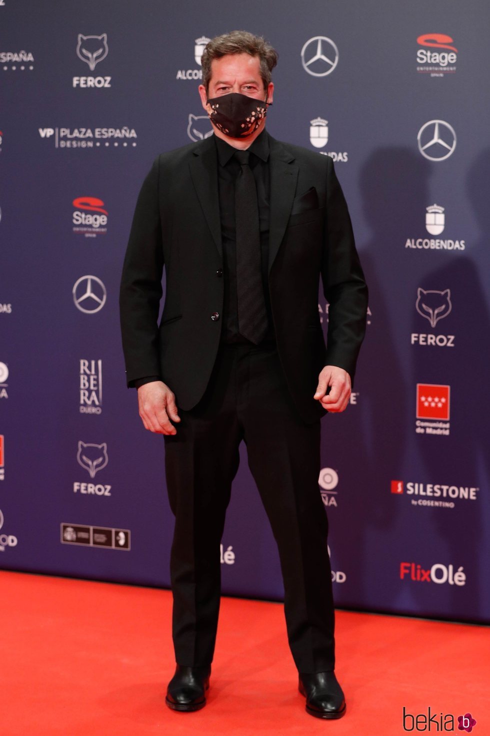 Jorge Sanz en la alfombra roja de los Premios Feroz 2021