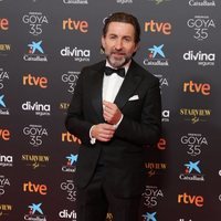 Antonio de la Torre en la alfombra roja de los Goya 2021