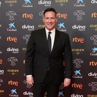 Carlos Latre en la alfombra roja de los Goya 2021
