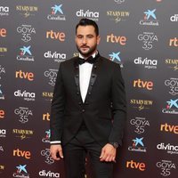 Antonio Velázquez en la alfombra roja de los Goya 2021