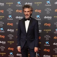 Juan Diego Botto en la alfombra roja de los Goya 2021