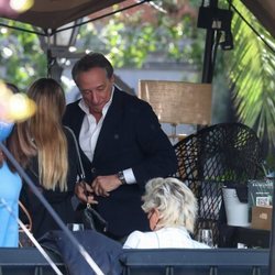 El padre de Alejandra Rubio, Alejandro Rubio, en el cumpleaños de su hija
