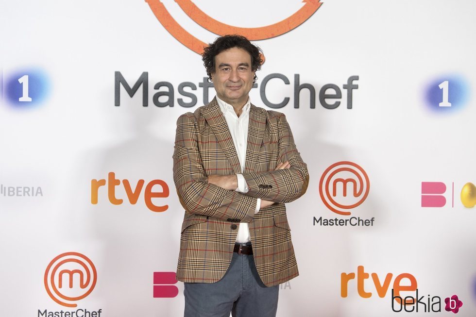 Pepe Rodríguez en la presentación de 'Masterchef 9'