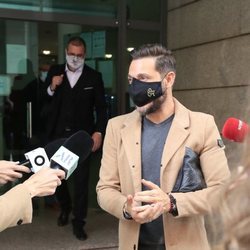 Antonio David Flores habla sobre Rocío Carrasco a la salida del juzgado