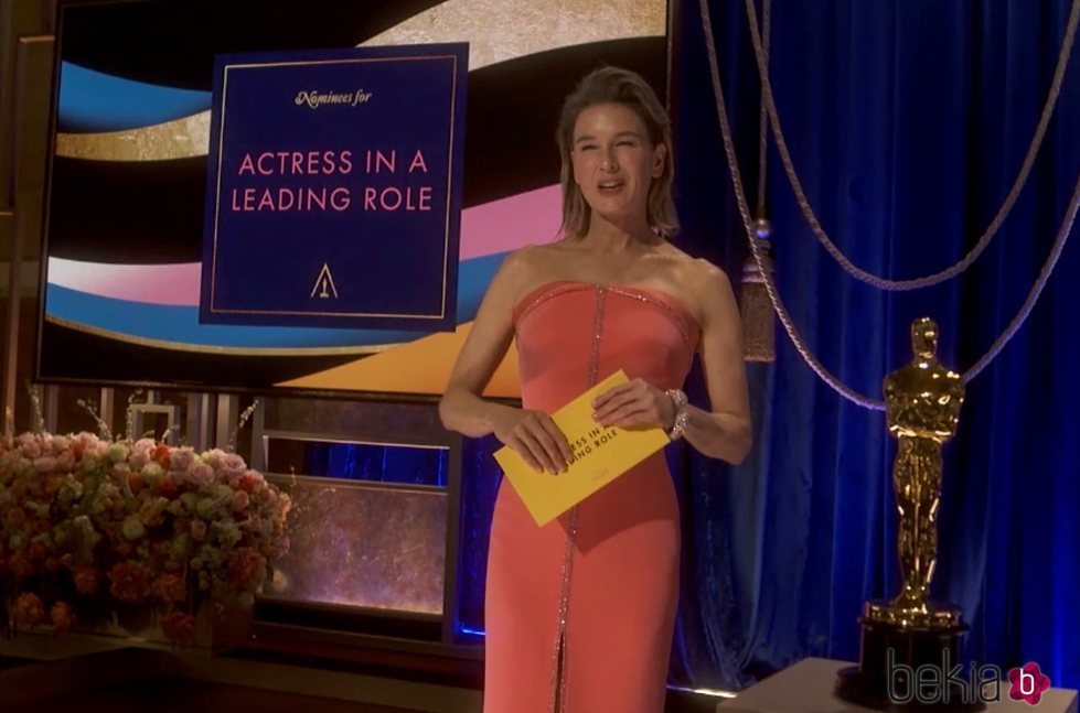 Renee Zellweger en los Premios Oscar 2021