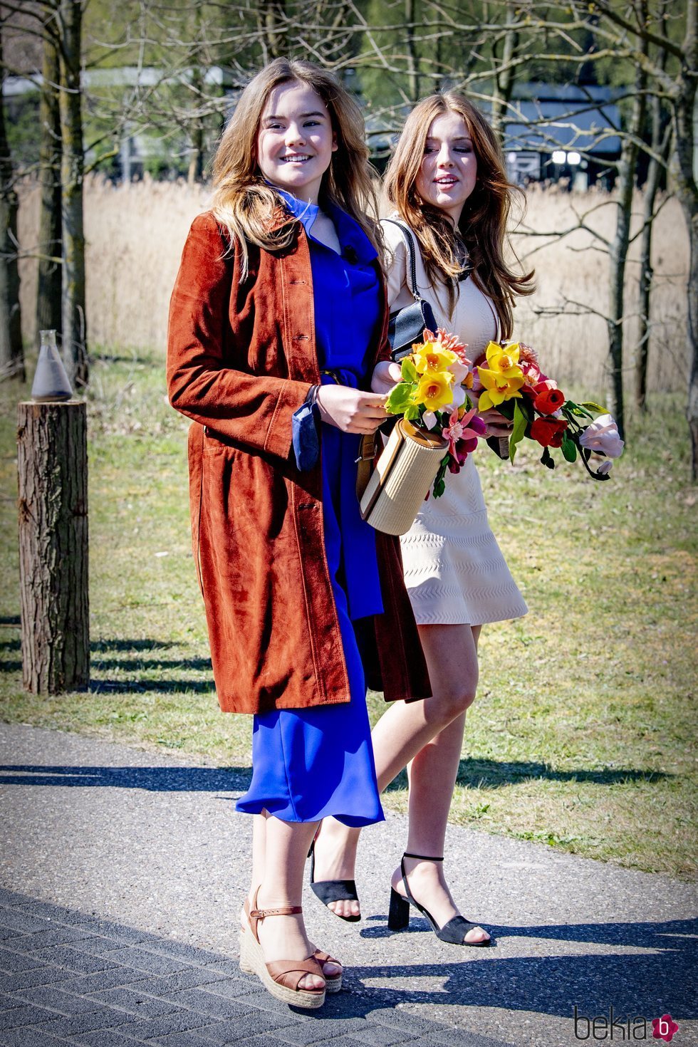 Alexia y Ariane de Holanda en el Día del Rey 2021