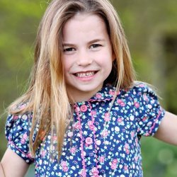 La Princesa Carlota en su sexto cumpleaños