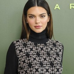 Kendall Jenner en el desfile de Longchamp durante la Semana de la Moda de Nueva York en 2020