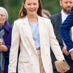 Isabel de Dinamarca en la Confirmación de Christian de Dinamarca
