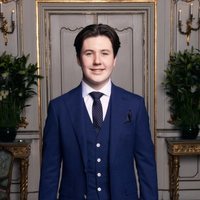 Christian de Dinamarca en su Confirmación
