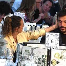 Pauline Ducruet y Maxime Giaccardi, muy cariñosos