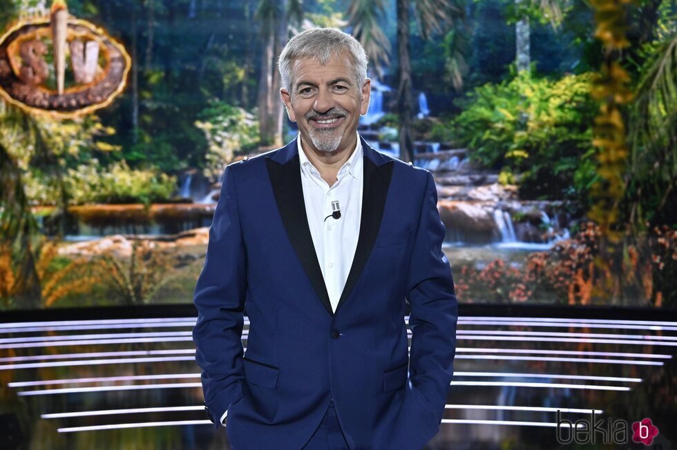 Carlos Sobera en la final de 'Supervivientes 2021'