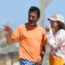 Nuria Roca y Juan del val de vacaciones en Cádiz